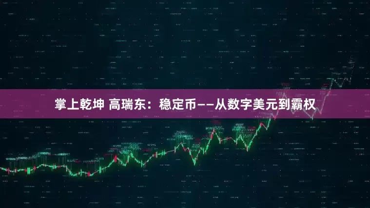 掌上乾坤 高瑞东：稳定币——从数字美元到霸权